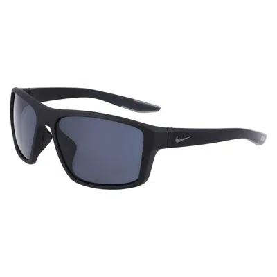 Nike Wrap Around Frame Sunglasses In Black