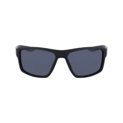 Nike Wrap Around Frame Sunglasses In Black