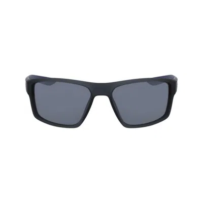 Nike Brazen Fury Square Frame Sunglasses In Blue
