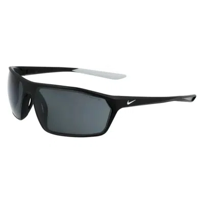 Nike Wrap Around Frame Sunglasses In Black