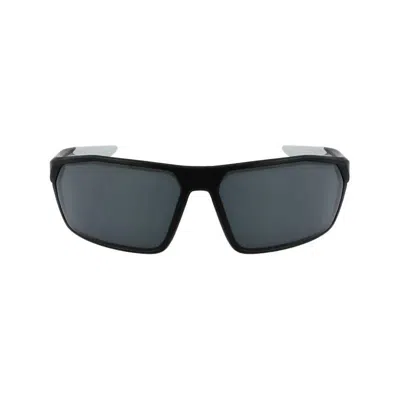 Nike Wrap Around Frame Sunglasses In Black