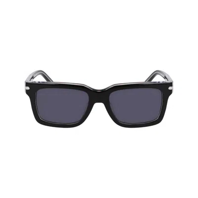 Nike Crescent I 54mm Rectangular Sunglasses In Black