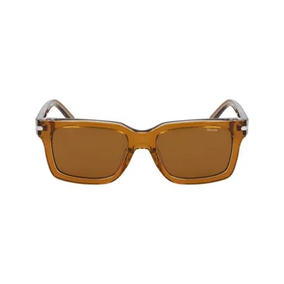 Nike Crescent I 54mm Rectangular Sunglasses In Brown