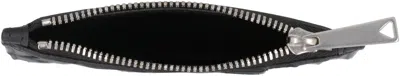 Bottega Veneta Leather Card Holder In Black