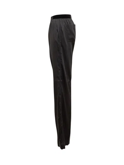 Tom Ford Silk Satin Pants In Black