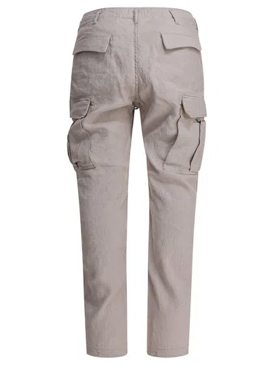 Nonnative Trousers Grey In Brown