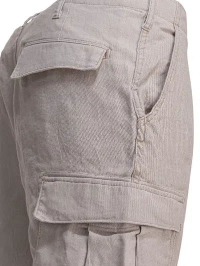 Nonnative Trousers Grey In Brown