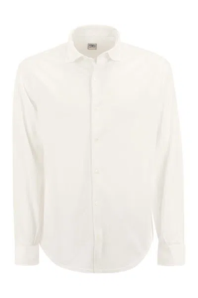 Fedeli Robert Shirt In Neutral