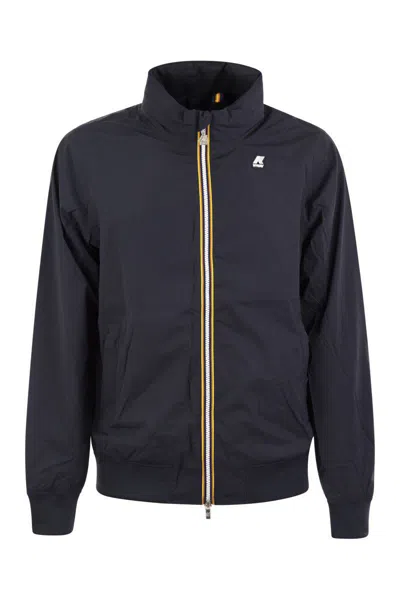 K-way Blouson Le Vrai Claude 4.0 In Blue