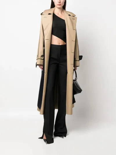 Off-white Split-hem Tailored Trousers