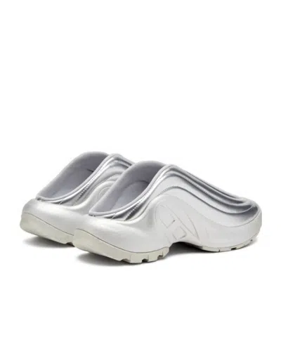 Diesel S-d Runner Sneakers In Silver