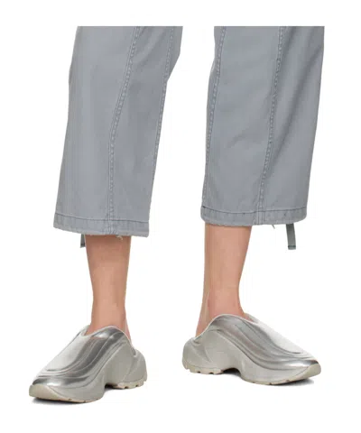 Diesel S-d Runner Sneakers In Silver