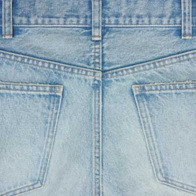 Celine Kurt Straight-leg Distressed Jeans In Blue