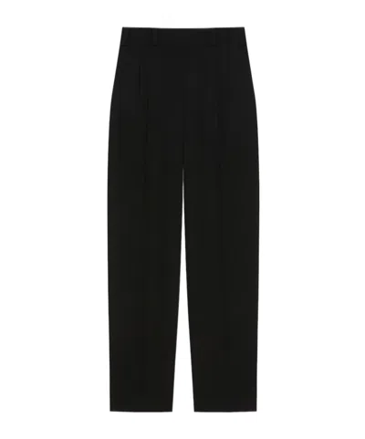 Givenchy Cocoon Tailored Pants In Wool In Black