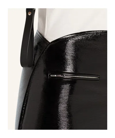 Courrèges Courreges Black Cotton Blend Skirt