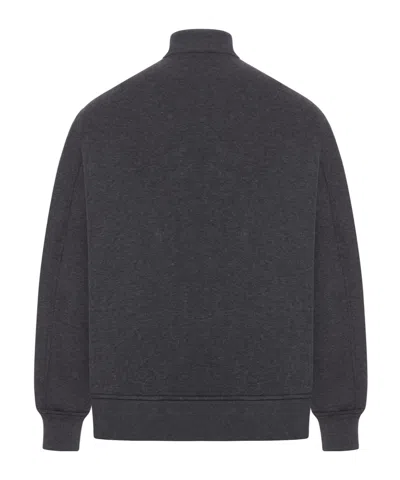 Sacai Zipper Jacket In Gray