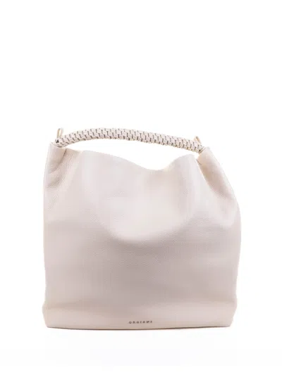 Orciani Todo Metal Bag In Wrinkled Leather