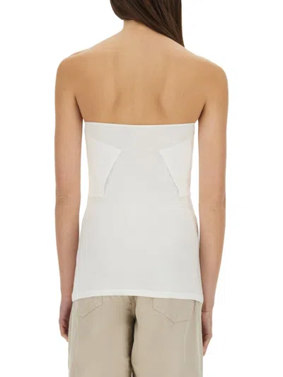 Paloma Wool White Organic Cotton Tops In Neutral