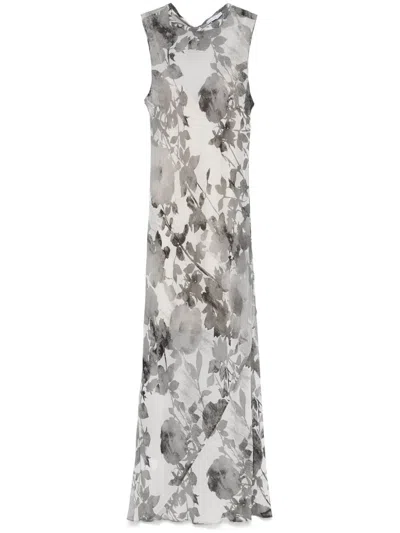 Patrizia Pepe Floral-print Midi Dress