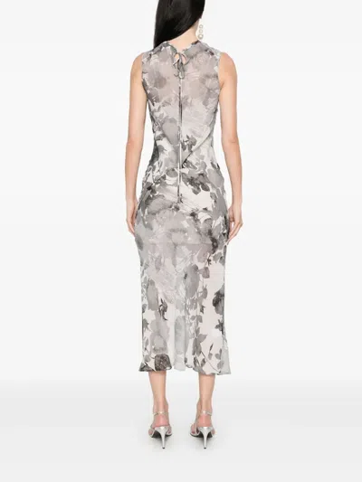 Patrizia Pepe Floral-print Midi Dress