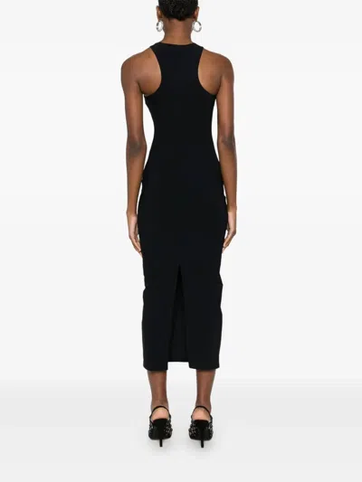 Patrizia Pepe Piercing-detail Midi Dress