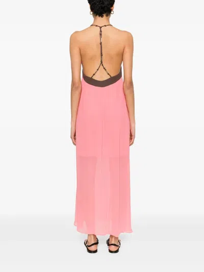 Patrizia Pepe Two-tone Midi Dress