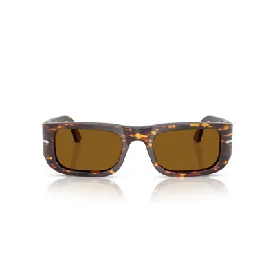 Persol Tortoiseshell-effect Sunglasses In Brown