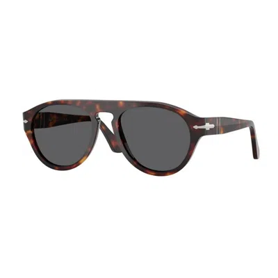 Persol Tortoiseshell-effect Sunglasses In Brown