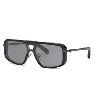 Philipp Plein Oversized-frame Sunglasses In Black