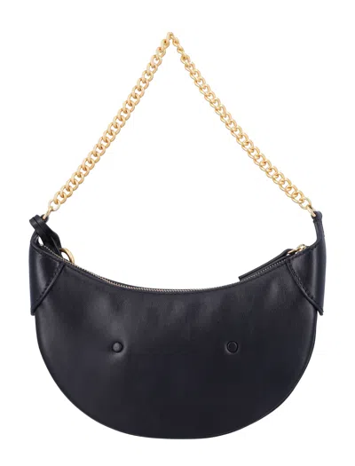 Polo Ralph Lauren Polo Id Small Leather Crossbody Bag In Black