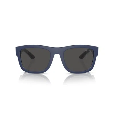 Prada Ps 01zs Square-frame Sunglasses In Blue