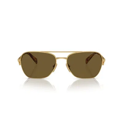 Prada Symbole Round Women's Sunglasses, Pr A50s In Neutral