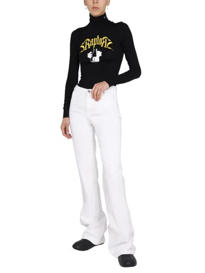 Raf Simons Logo Embroidery Tshirt