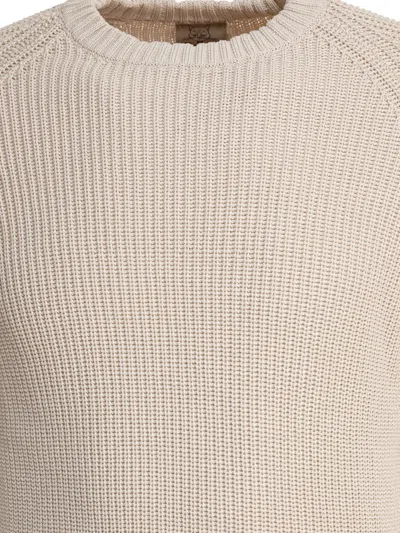 Rakkì Rakki Cotton Beige Knitwear In Neutral