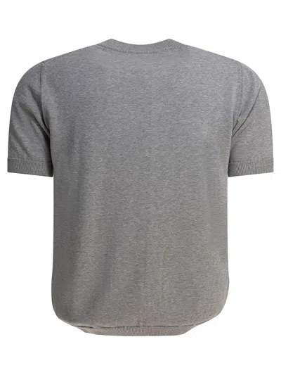 Rakkì Rakki Cotton Grey T-shirt In Gray