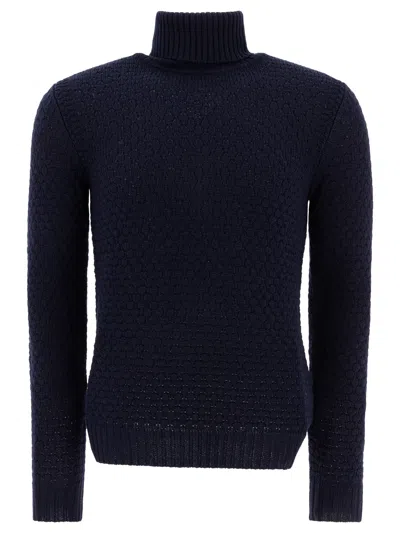 Rakkì Rakki Wool Blue Knitwear In Blue