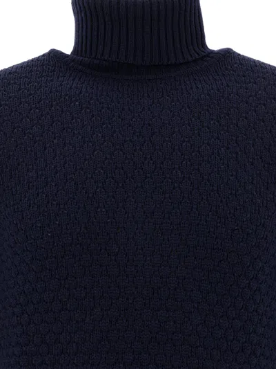 Rakkì Rakki Wool Blue Knitwear In Blue