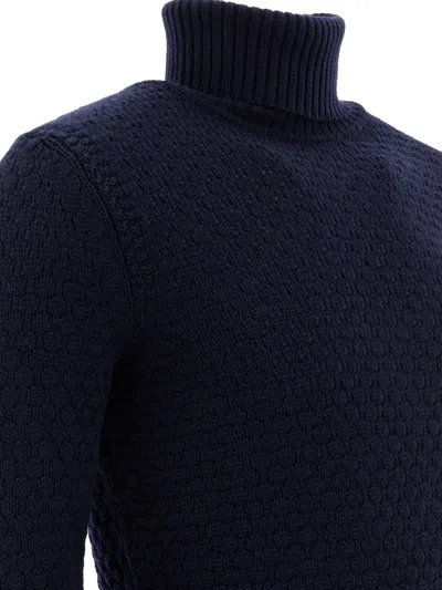 Rakkì Rakki Wool Blue Knitwear In Blue