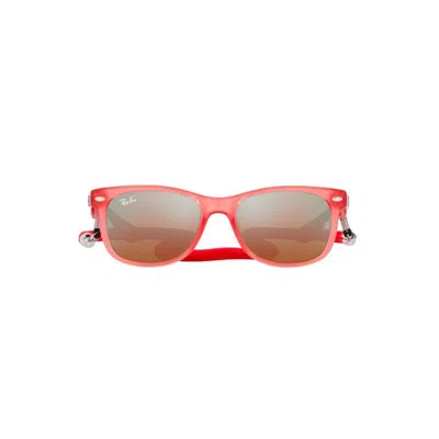 Ray Ban Ray-ban Ray-ban Junior New Wayfarer Rj9052s 7145a8 In Red