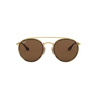 Ray Ban Ray-ban Ray-ban Rb3647n 001/57 In Brown