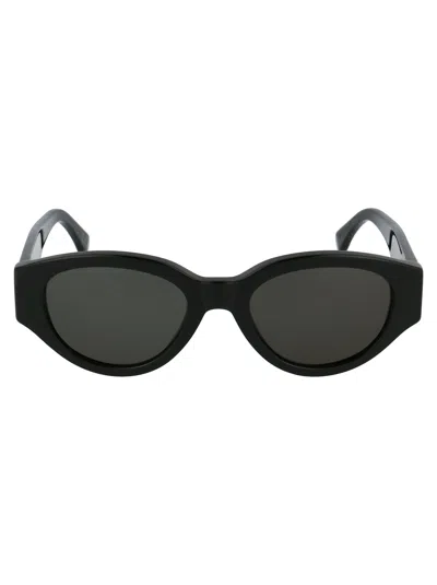 Retrosuperfuture Black Acetate Sunglasses In Black