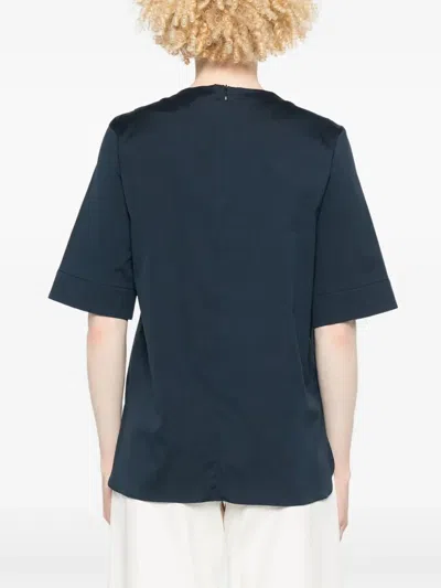 S Max Mara Top Dora In Blue