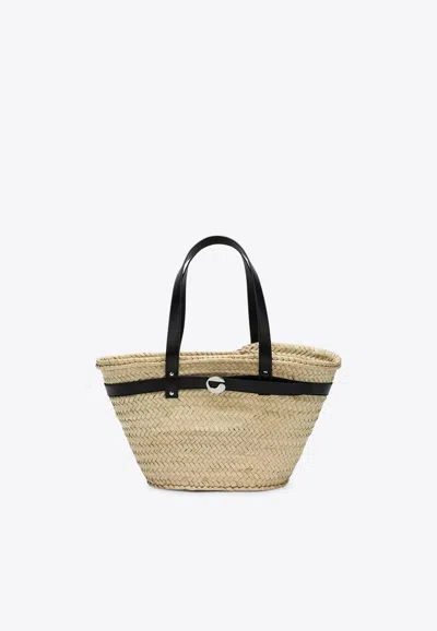 Coperni Medium Palm Raffia Tote Bag