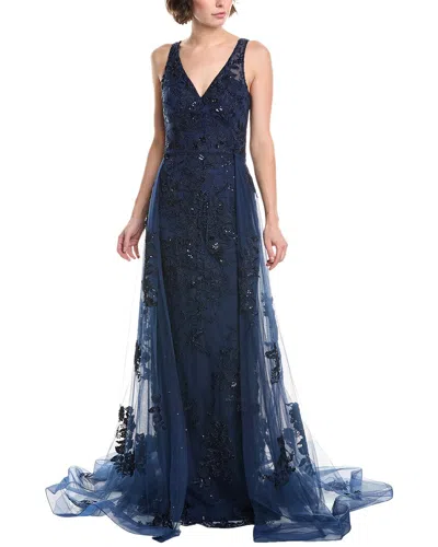Jovani Embroidered Lace Gown