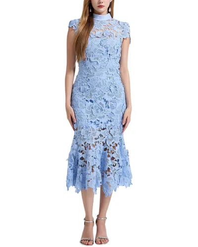 Elaine Midi Dress In Blue