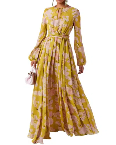 Linda Charm Maxi Dress In Yellow