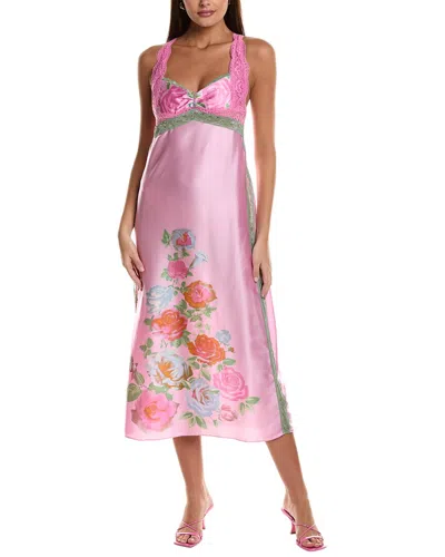 Free People Just Dreamy Maxi Slip Dress In Pink