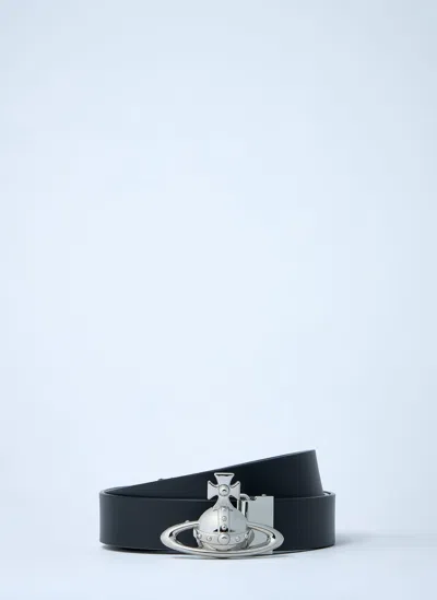 Vivienne Westwood Orb Buckle Leather Belt