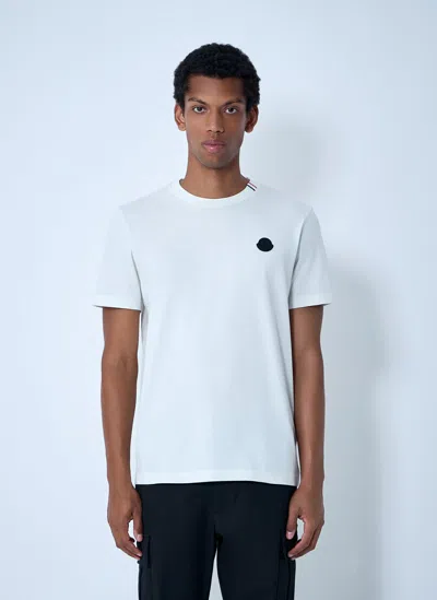 Moncler Vertical Back Logo Cotton T-shirt