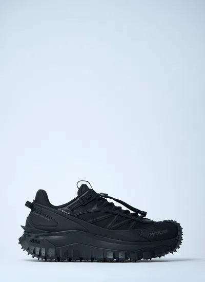 Moncler Men Trailgrip Gtx Mesh And Leather Sneakers In Multi